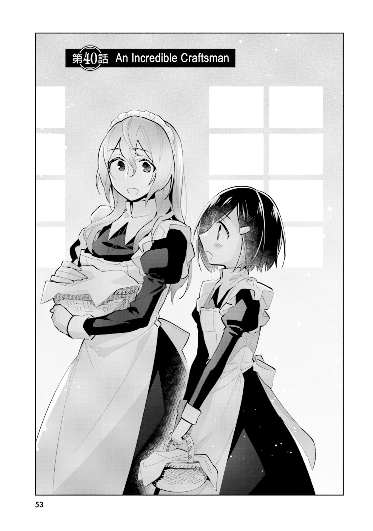 Takarakuji de 40-oku Atattandakedo Isekai ni Ijuu Suru Chapter 40 page 1 - Chapter 40: An Incredible Craftsman