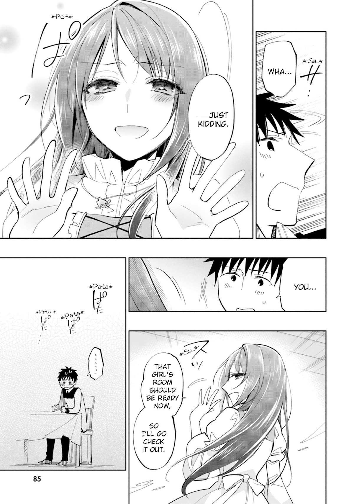 Takarakuji de 40-oku Atattandakedo Isekai ni Ijuu Suru Chapter 41 page 11 - Chapter 41: Each Other's Feelings