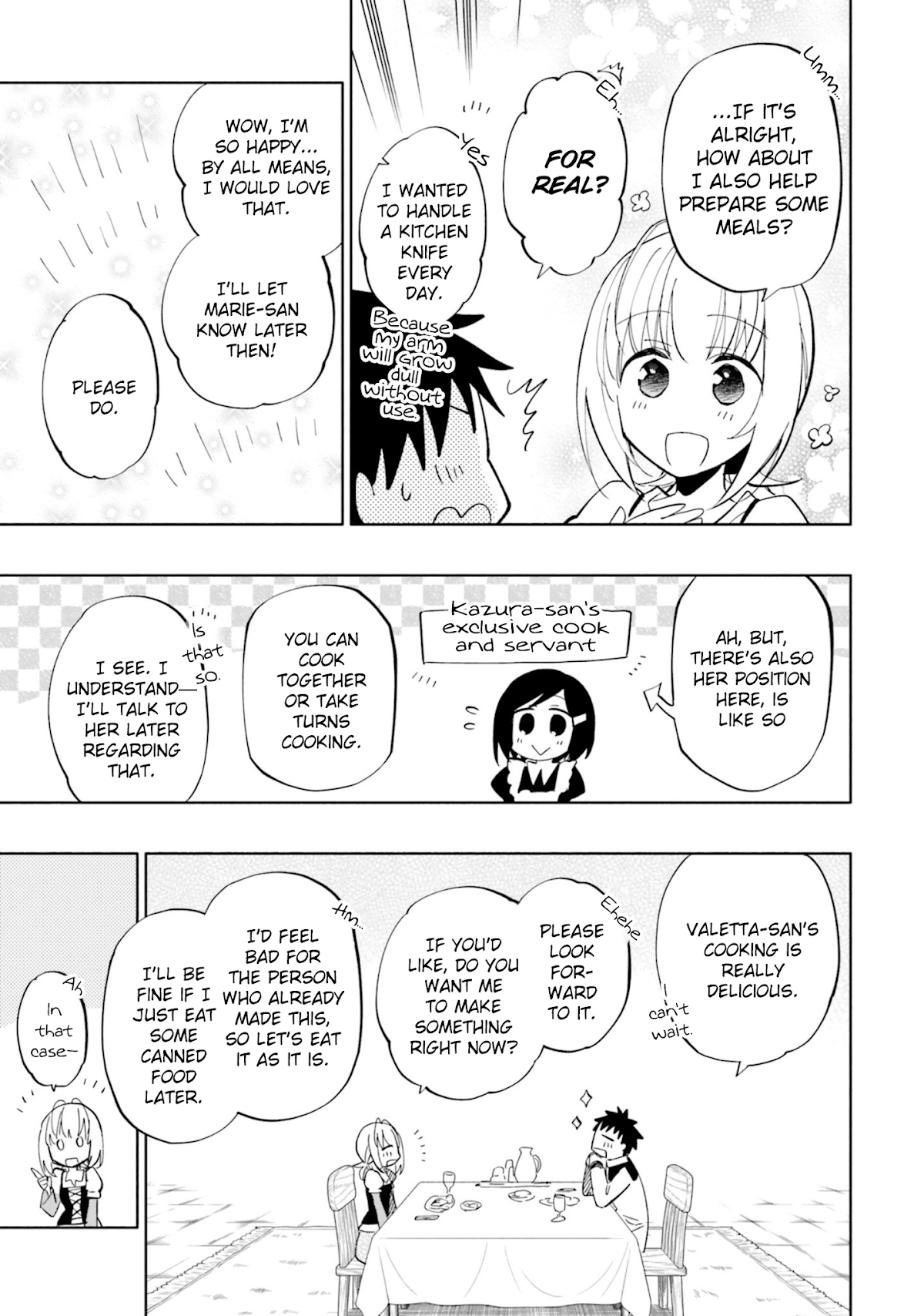 Takarakuji de 40-oku Atattandakedo Isekai ni Ijuu Suru Chapter 41 page 21 - Chapter 41: Each Other's Feelings