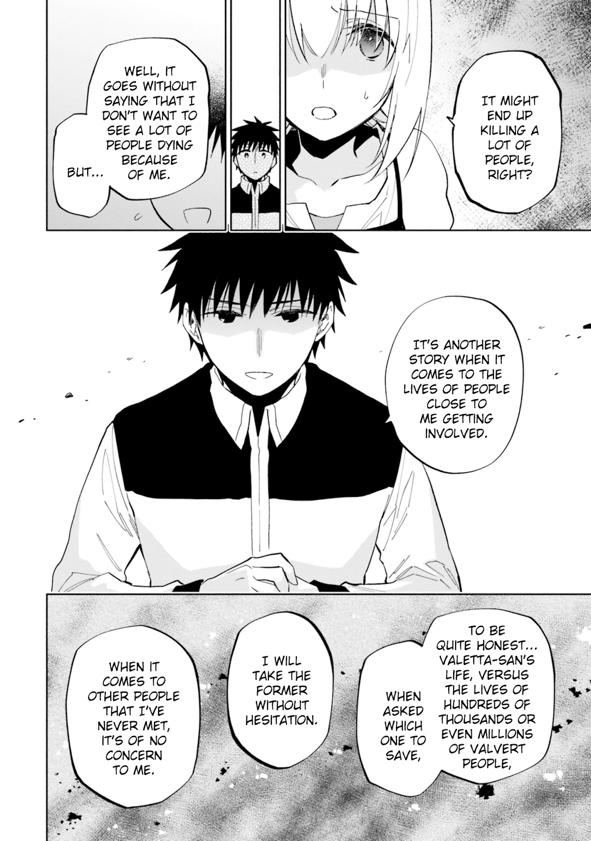 Takarakuji de 40-oku Atattandakedo Isekai ni Ijuu Suru Chapter 41 page 28 - Chapter 41: Each Other's Feelings
