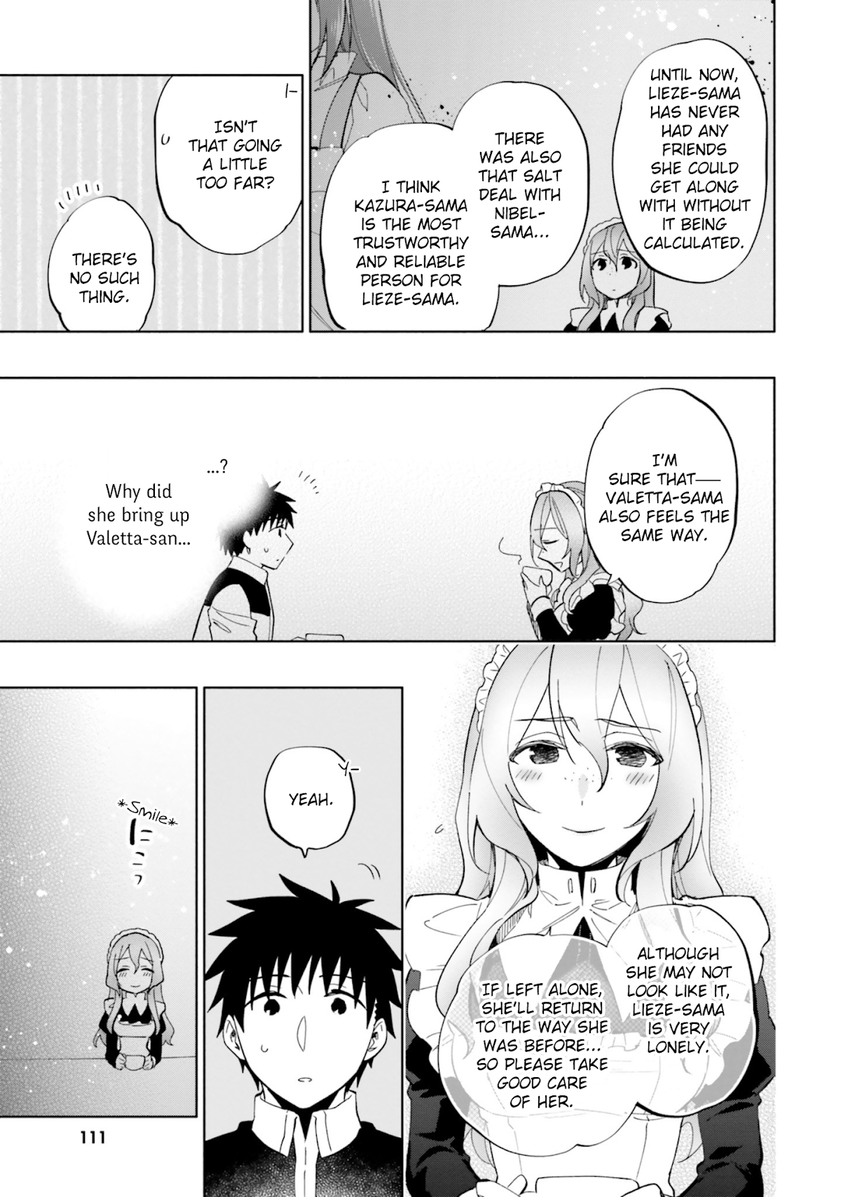 Takarakuji de 40-oku Atattandakedo Isekai ni Ijuu Suru Chapter 41 page 37 - Chapter 41: Each Other's Feelings