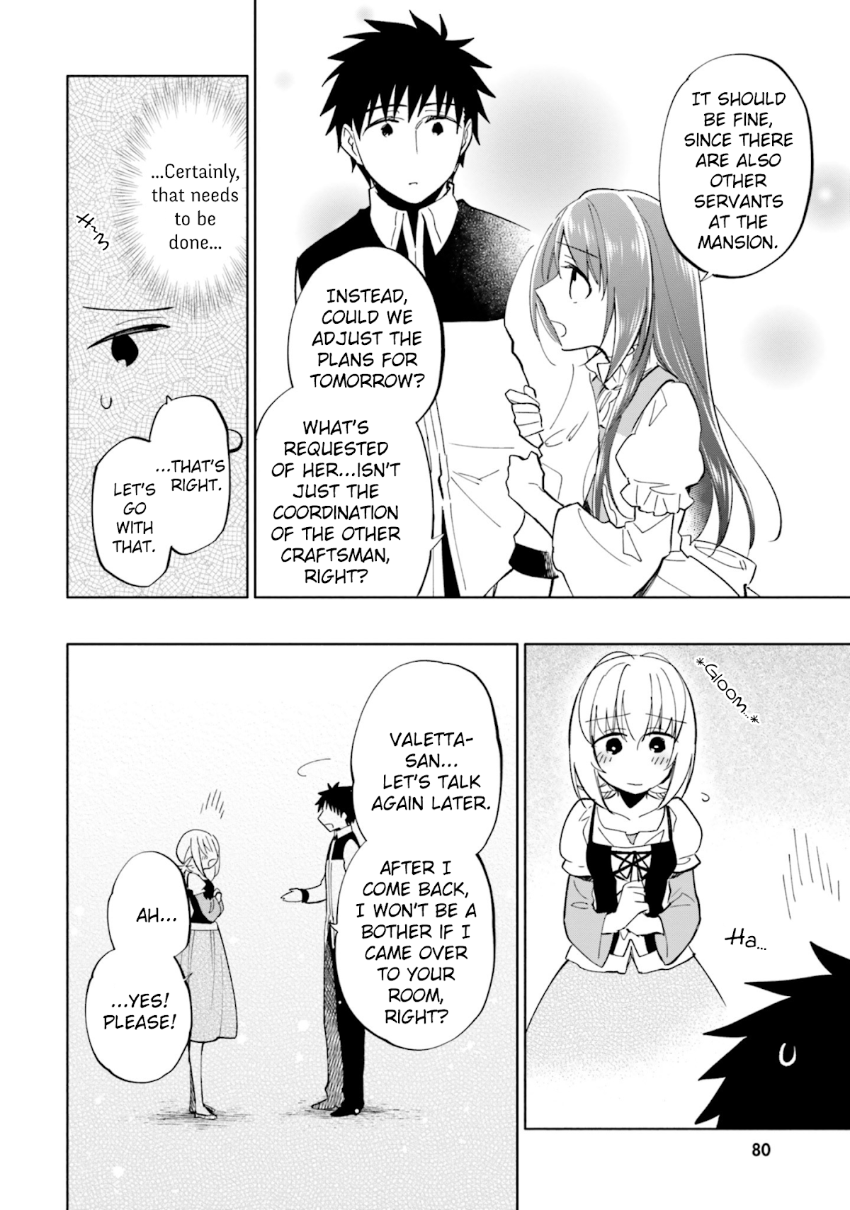 Takarakuji de 40-oku Atattandakedo Isekai ni Ijuu Suru Chapter 41 page 6 - Chapter 41: Each Other's Feelings