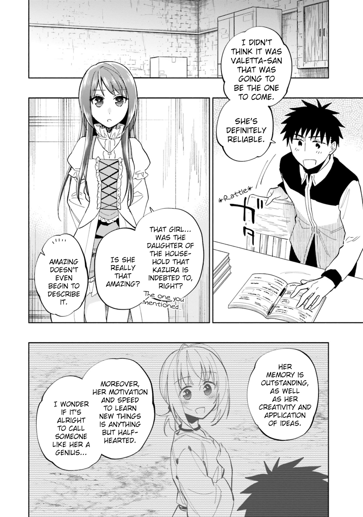Takarakuji de 40-oku Atattandakedo Isekai ni Ijuu Suru Chapter 41 page 8 - Chapter 41: Each Other's Feelings