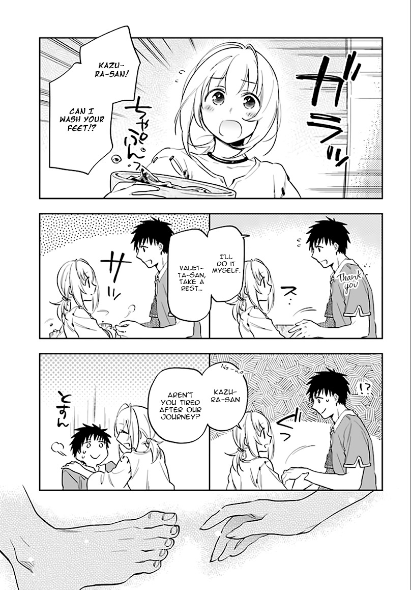 Takarakuji de 40-oku Atattandakedo Isekai ni Ijuu Suru Chapter 5 page 9 - Chapter 5: Who are you?