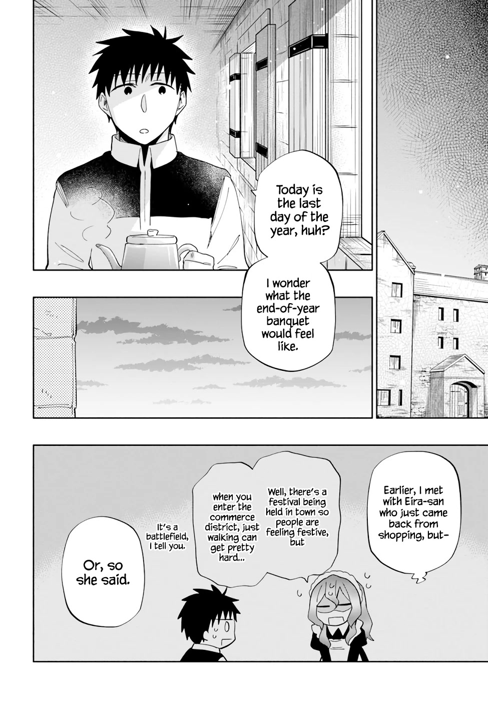 Takarakuji de 40-oku Atattandakedo Isekai ni Ijuu Suru Chapter 51 page 27 - Chapter 51: Being found out