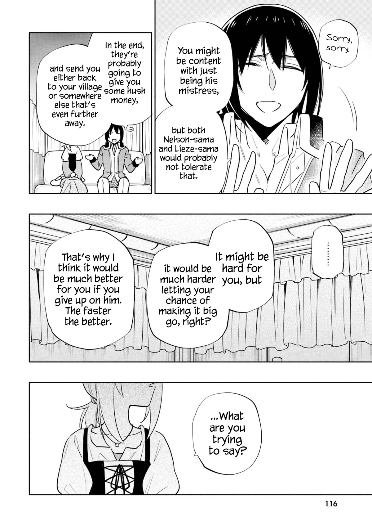 Takarakuji de 40-oku Atattandakedo Isekai ni Ijuu Suru Chapter 55 page 26 - Chapter 55: Please Save Me