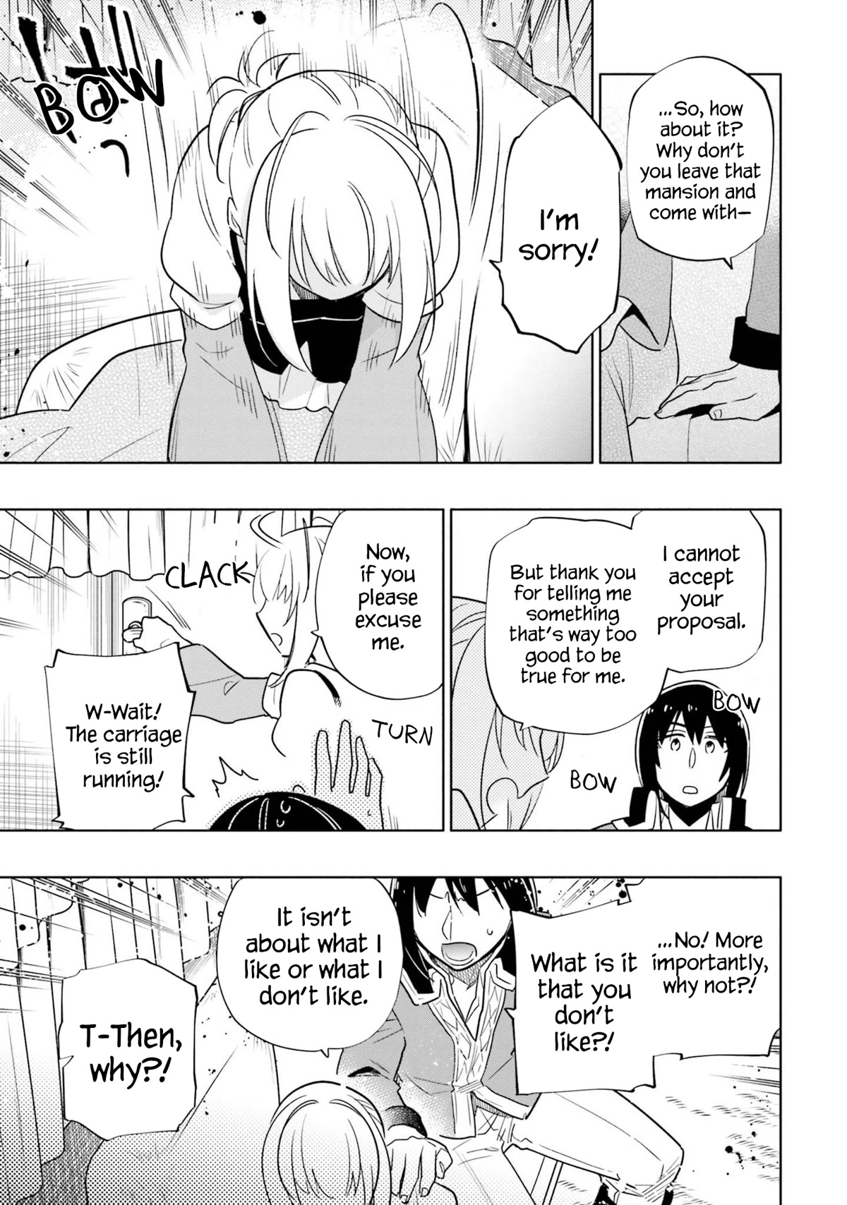 Takarakuji de 40-oku Atattandakedo Isekai ni Ijuu Suru Chapter 55 page 29 - Chapter 55: Please Save Me