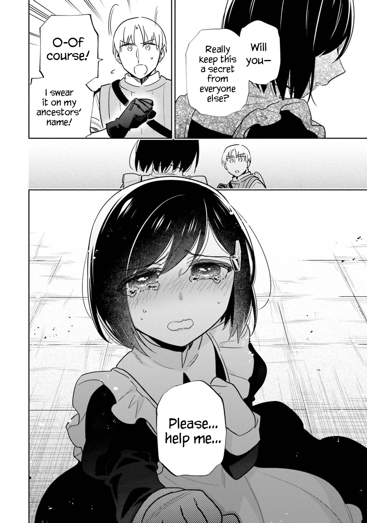 Takarakuji de 40-oku Atattandakedo Isekai ni Ijuu Suru Chapter 55 page 36 - Chapter 55: Please Save Me