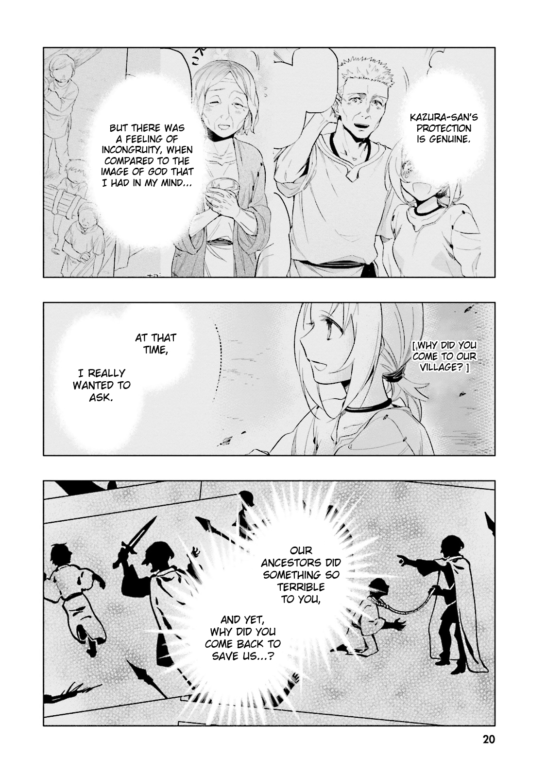 Takarakuji de 40-oku Atattandakedo Isekai ni Ijuu Suru Chapter 6 page 19 - Chapter 6: God's Secret
