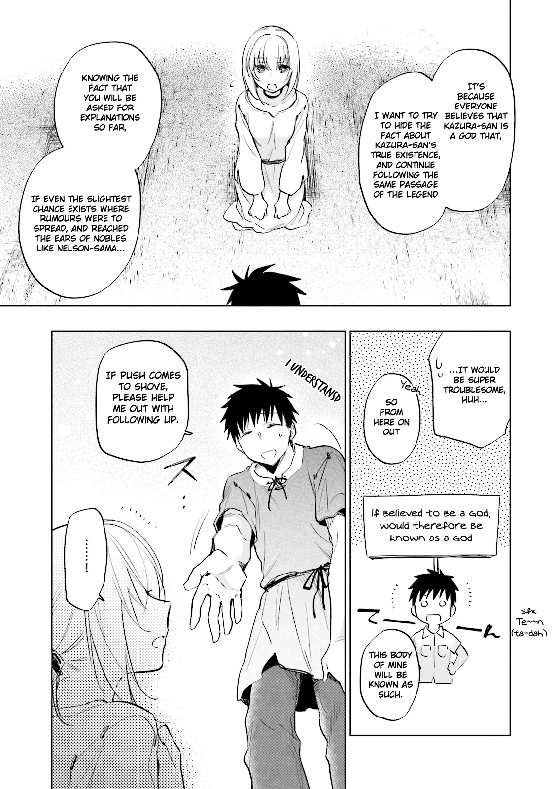 Takarakuji de 40-oku Atattandakedo Isekai ni Ijuu Suru Chapter 6 page 26 - Chapter 6: God's Secret