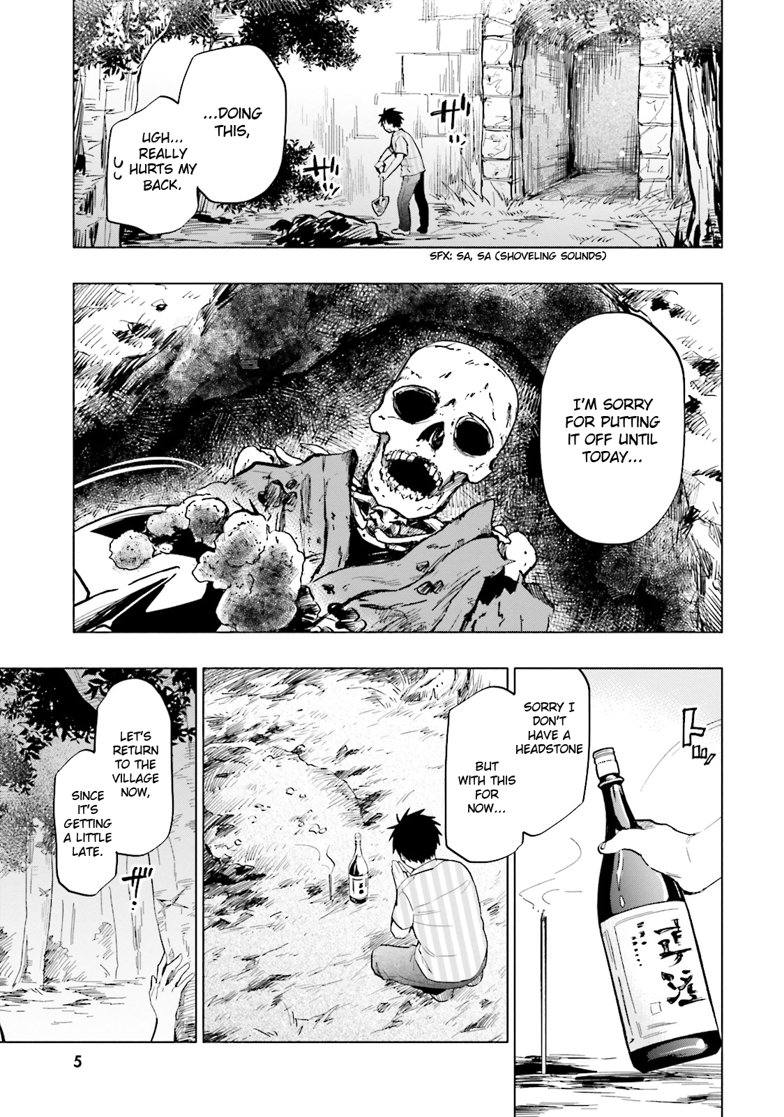 Takarakuji de 40-oku Atattandakedo Isekai ni Ijuu Suru Chapter 6 page 4 - Chapter 6: God's Secret