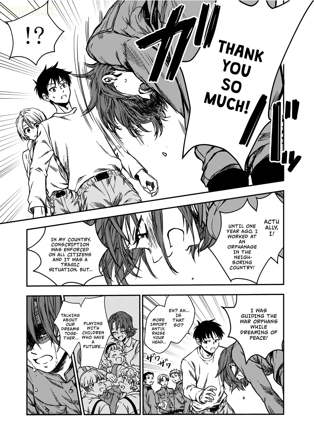 Takashi Who Returned from the Battlefield Wants to Live a Normal High School Life Chapter 1 page 13 - Chapter 1