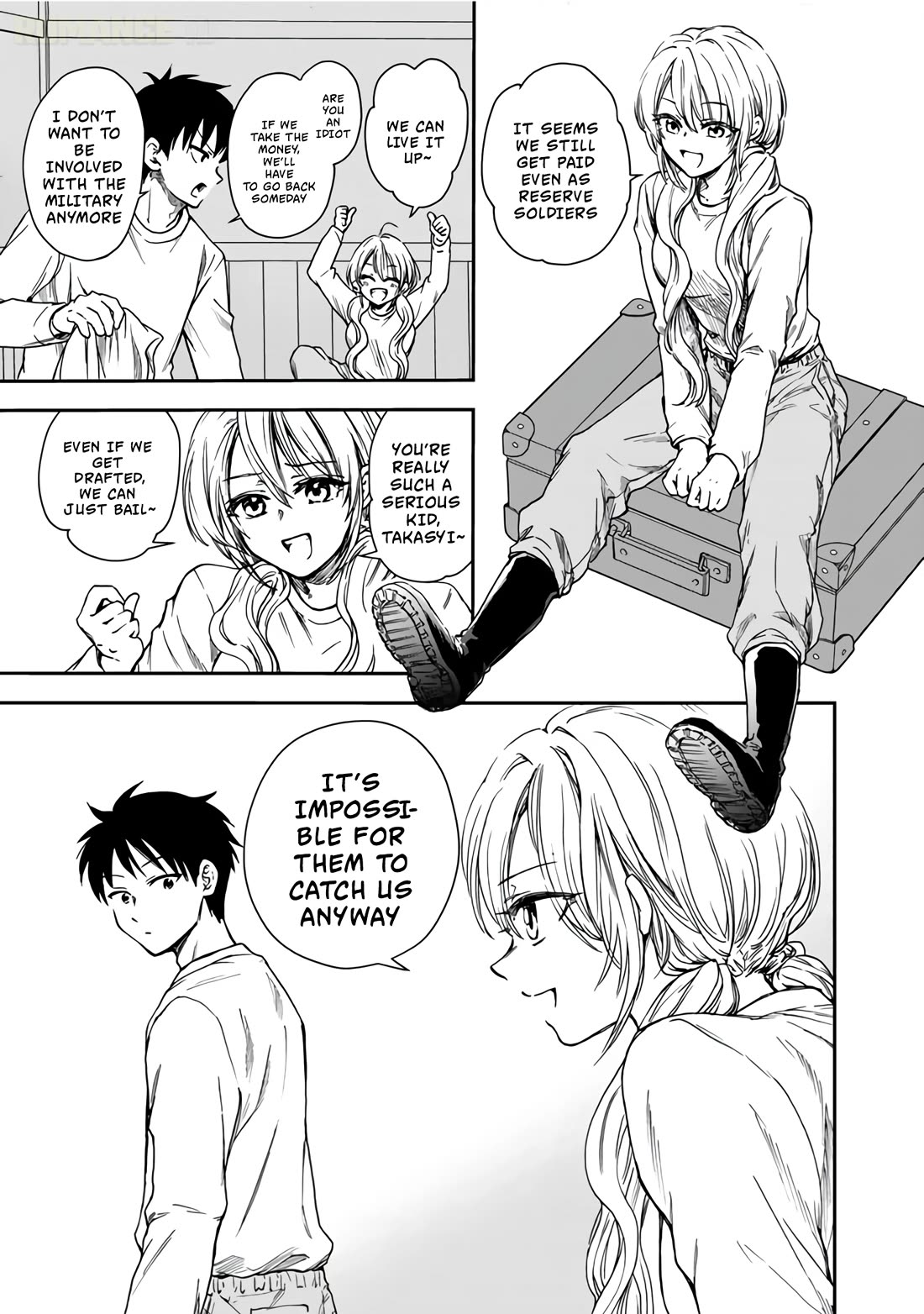 Takashi Who Returned from the Battlefield Wants to Live a Normal High School Life Chapter 1 page 27 - Chapter 1