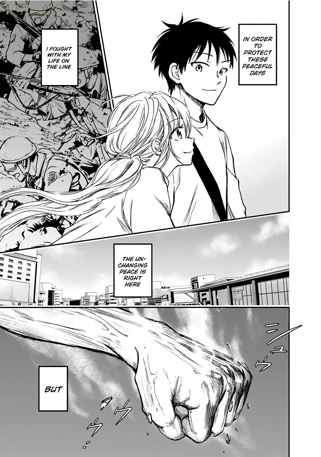 Takashi Who Returned from the Battlefield Wants to Live a Normal High School Life Chapter 1 page 33 - Chapter 1