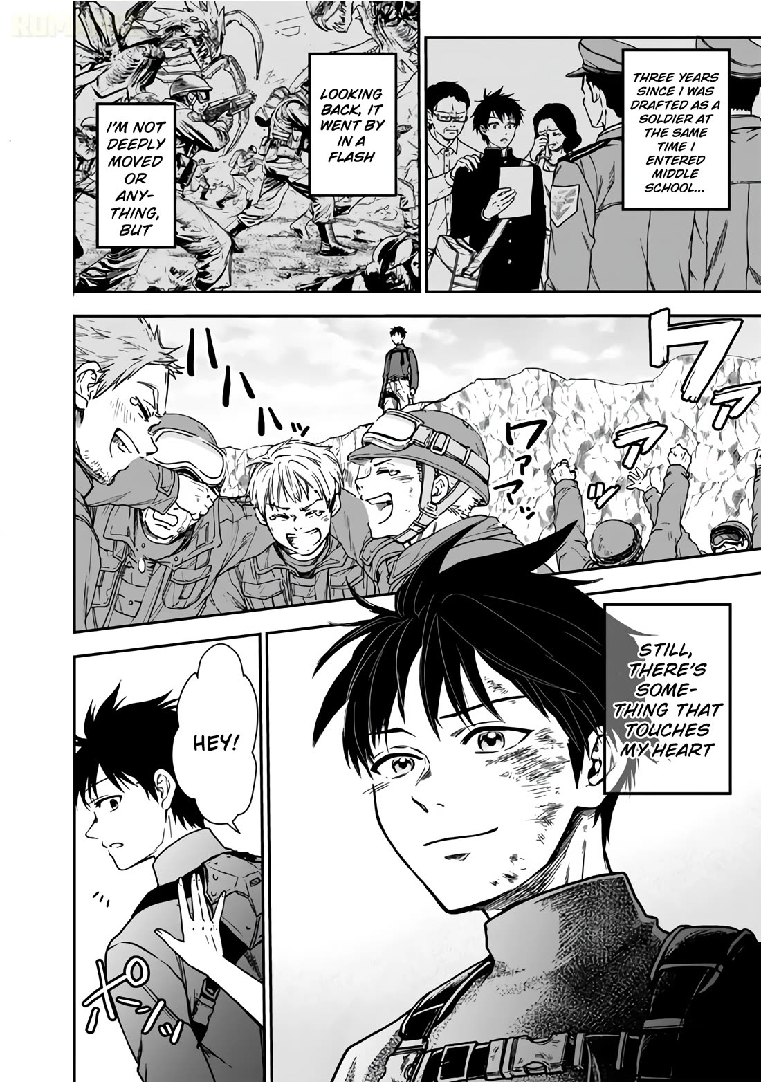 Takashi Who Returned from the Battlefield Wants to Live a Normal High School Life Chapter 1 page 6 - Chapter 1