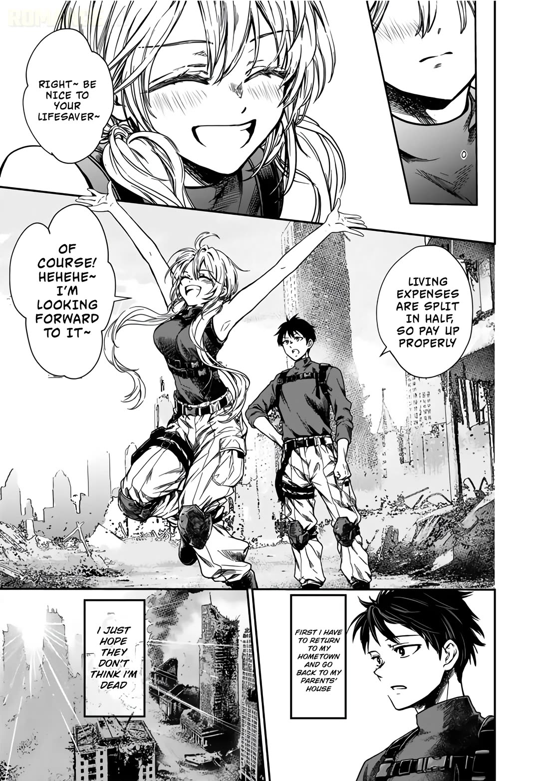 Takashi Who Returned from the Battlefield Wants to Live a Normal High School Life Chapter 1 page 9 - Chapter 1