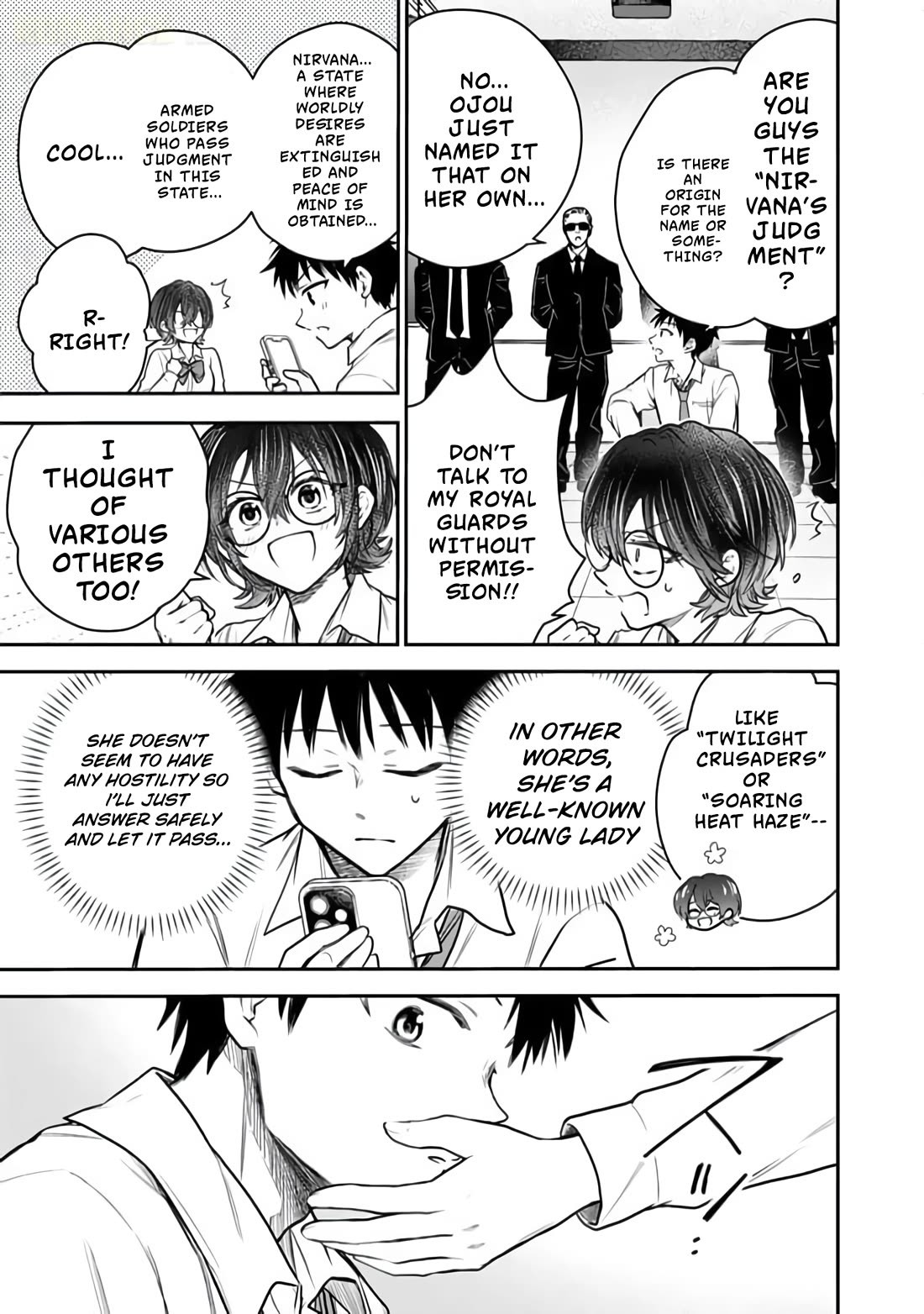 Takashi Who Returned from the Battlefield Wants to Live a Normal High School Life Chapter 11 page 24 - Chapter 11