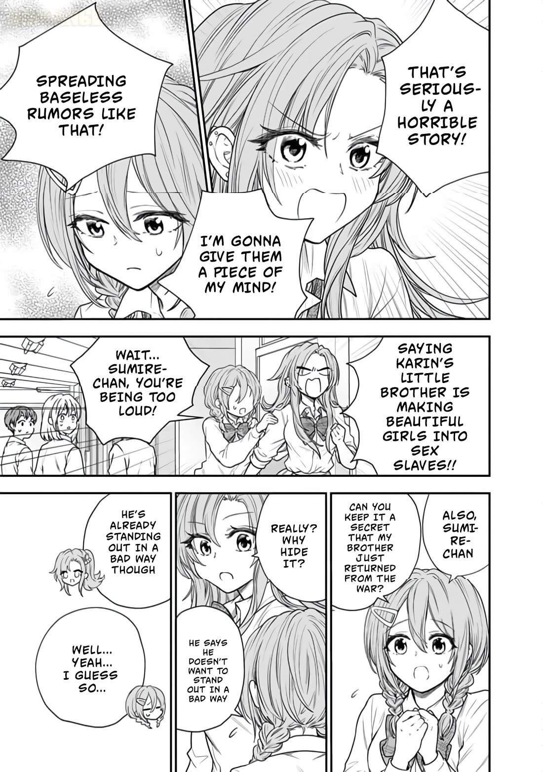 Takashi Who Returned from the Battlefield Wants to Live a Normal High School Life Chapter 13 page 4 - Chapter 13