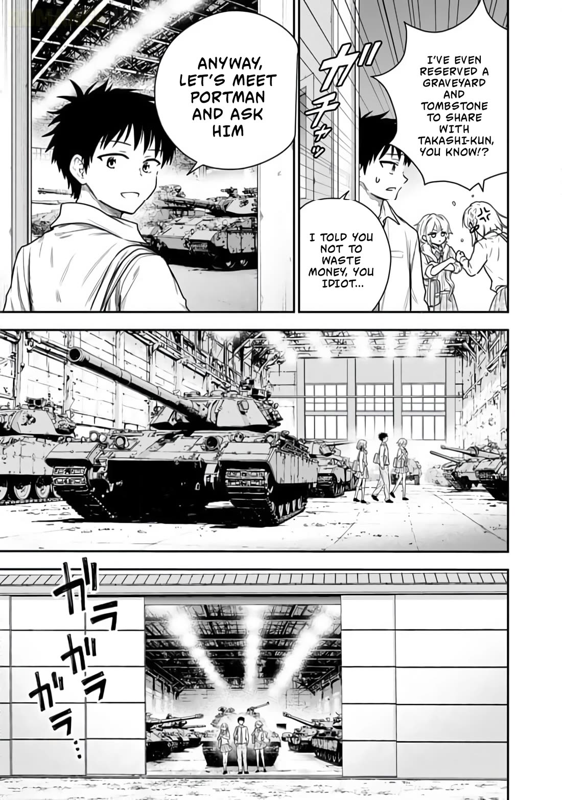 Takashi Who Returned from the Battlefield Wants to Live a Normal High School Life Chapter 14 page 12 - Chapter 14