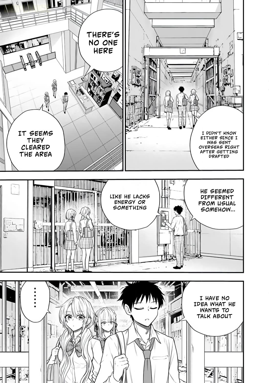 Takashi Who Returned from the Battlefield Wants to Live a Normal High School Life Chapter 14 page 8 - Chapter 14