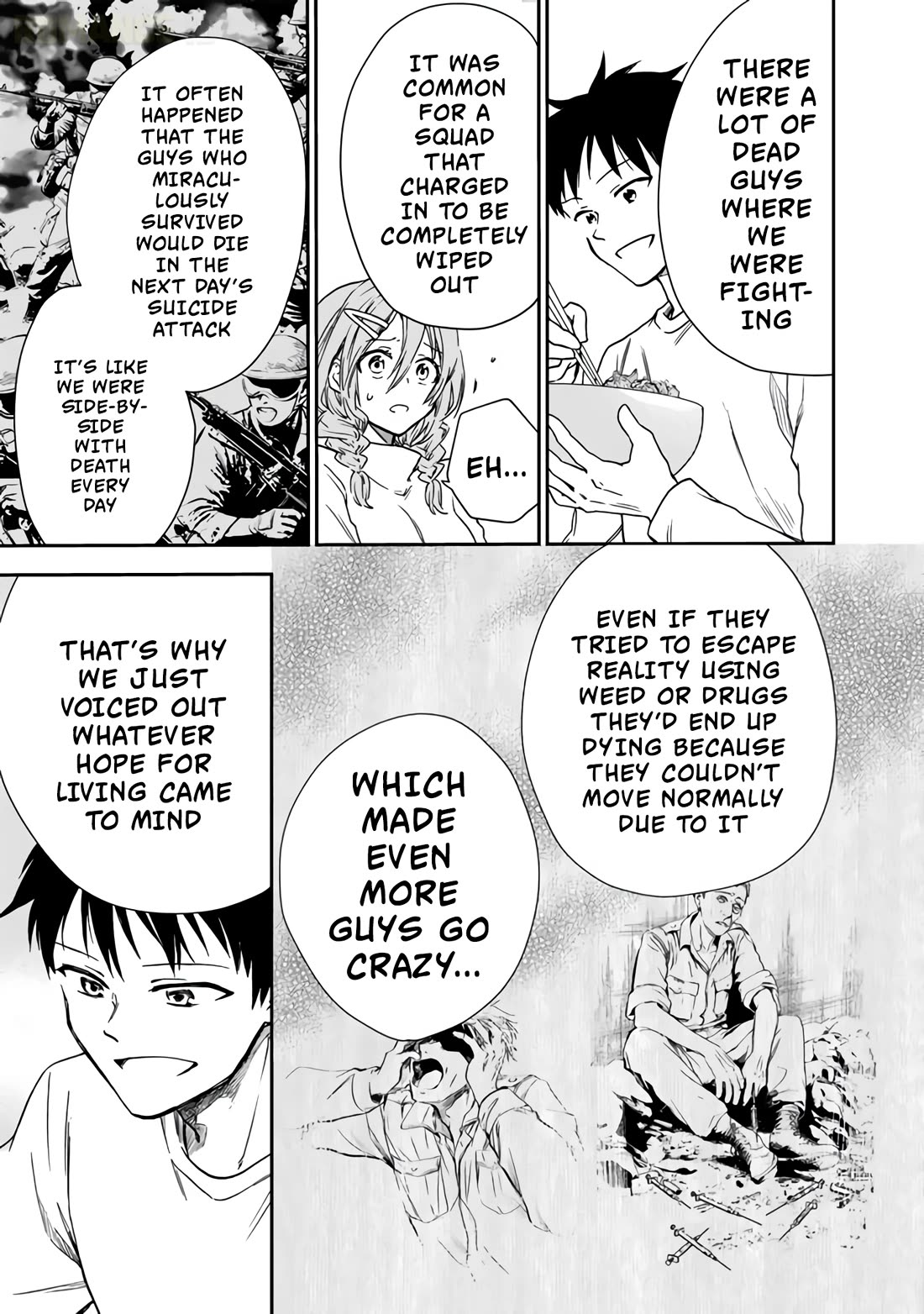 Takashi Who Returned from the Battlefield Wants to Live a Normal High School Life Chapter 2 page 14 - Chapter 2
