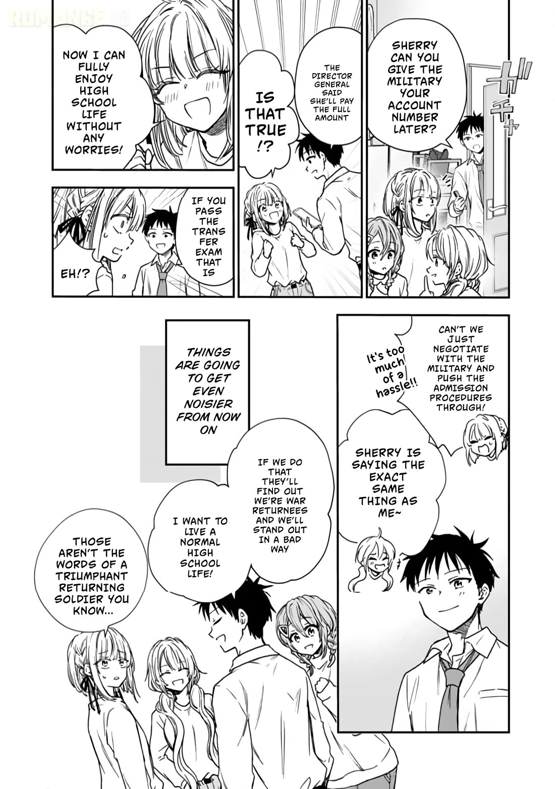 Takashi Who Returned from the Battlefield Wants to Live a Normal High School Life Chapter 7 page 17 - Chapter 7