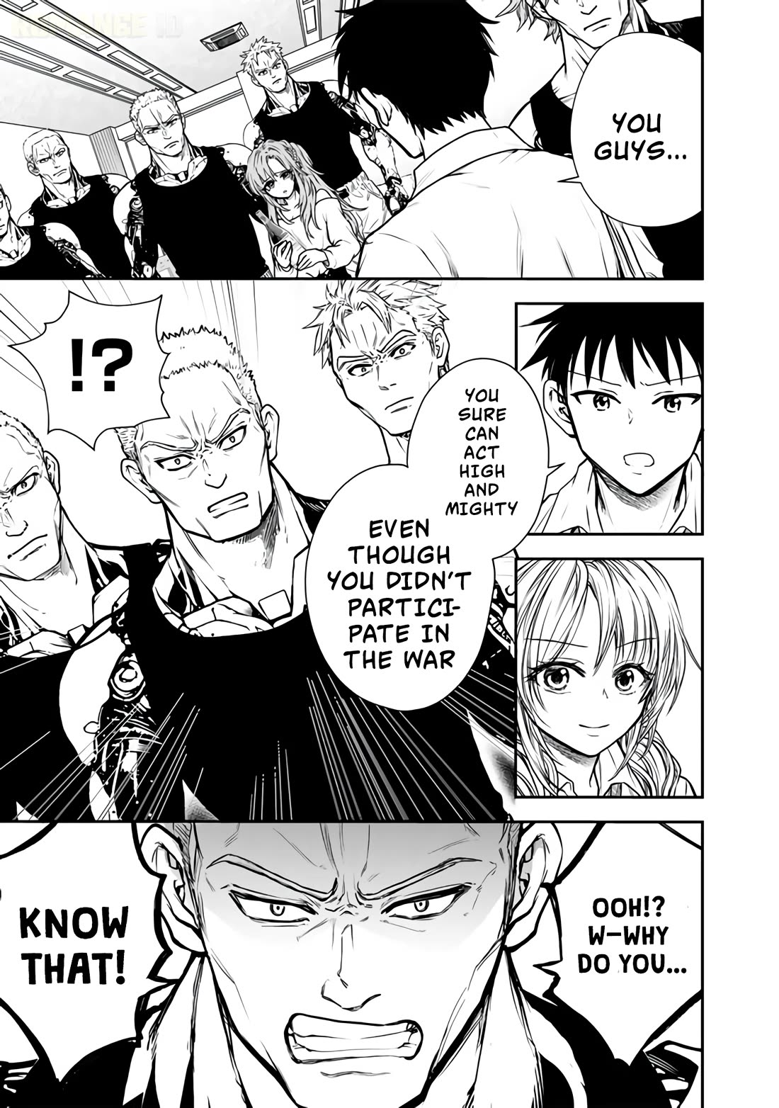 Takashi Who Returned from the Battlefield Wants to Live a Normal High School Life Chapter 8 page 10 - Chapter 8