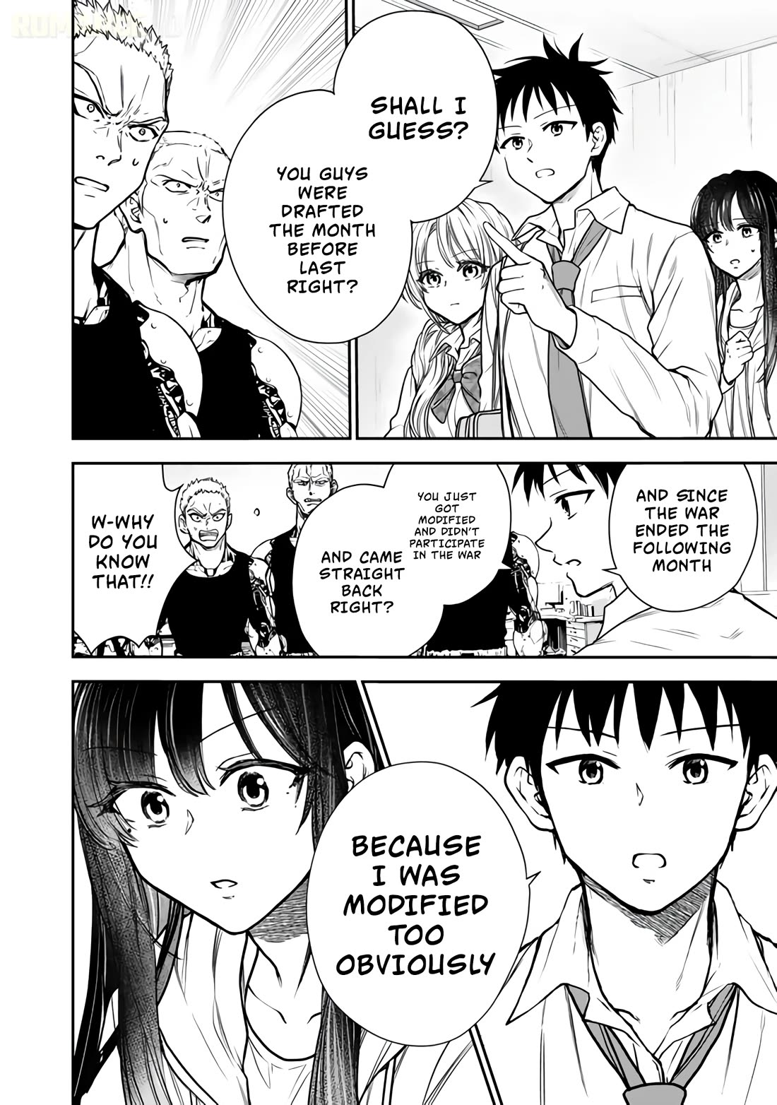 Takashi Who Returned from the Battlefield Wants to Live a Normal High School Life Chapter 8 page 11 - Chapter 8