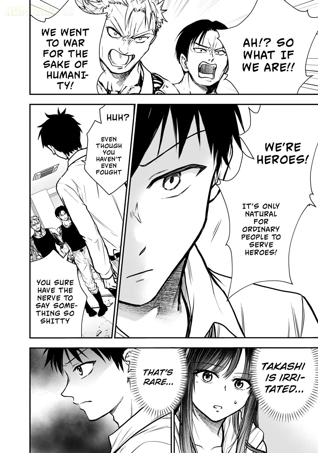 Takashi Who Returned from the Battlefield Wants to Live a Normal High School Life Chapter 8 page 13 - Chapter 8