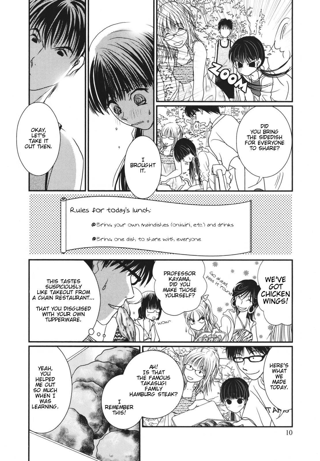 Takasugi-san Chi no Obentou Chapter 15 page 8 - Chapter 15: The Secret to Sausages