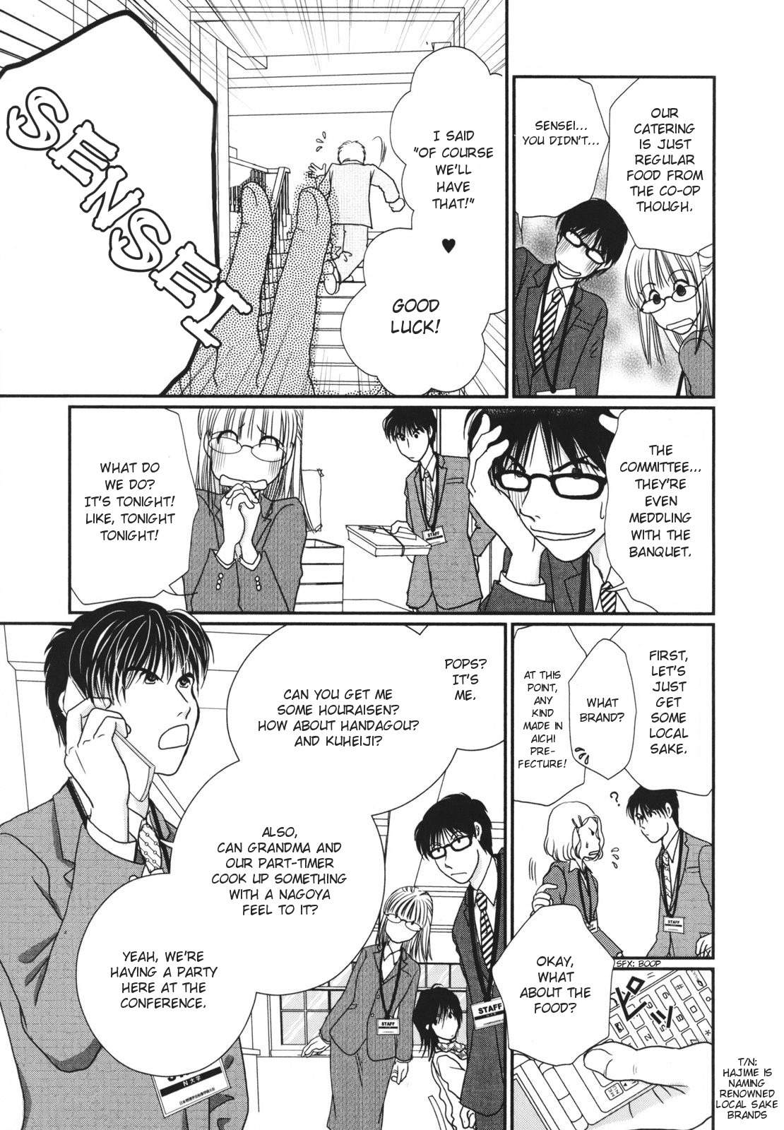 Takasugi-san Chi no Obentou Chapter 19 page 9 - Chapter 19: A Night Without Enough Vegetables
