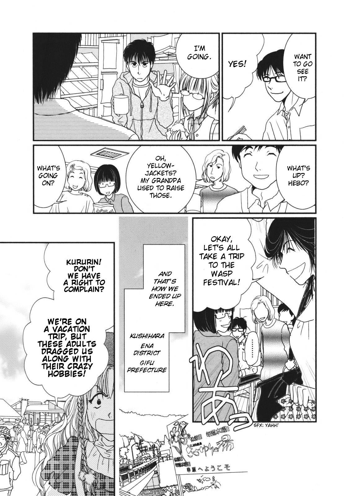 Takasugi-san Chi no Obentou Chapter 20 page 4 - Chapter 20: Have a Good Wasp Time