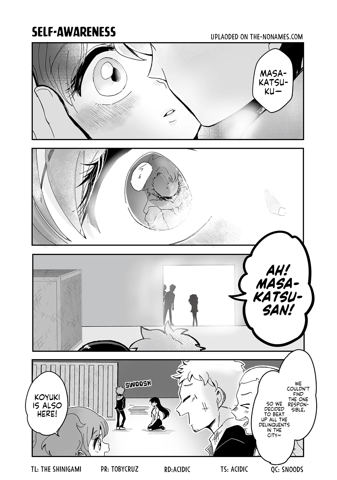 Takasugi’s Tiny Delinquent Hero Chapter 101 page 1 - Chapter 101: Self-Awareness