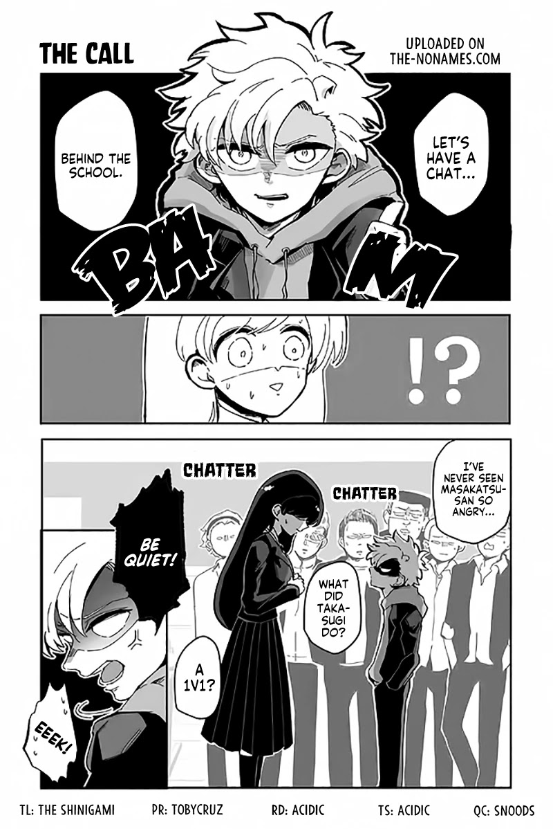 Takasugi’s Tiny Delinquent Hero Chapter 111 page 1 - Chapter 111: The Call