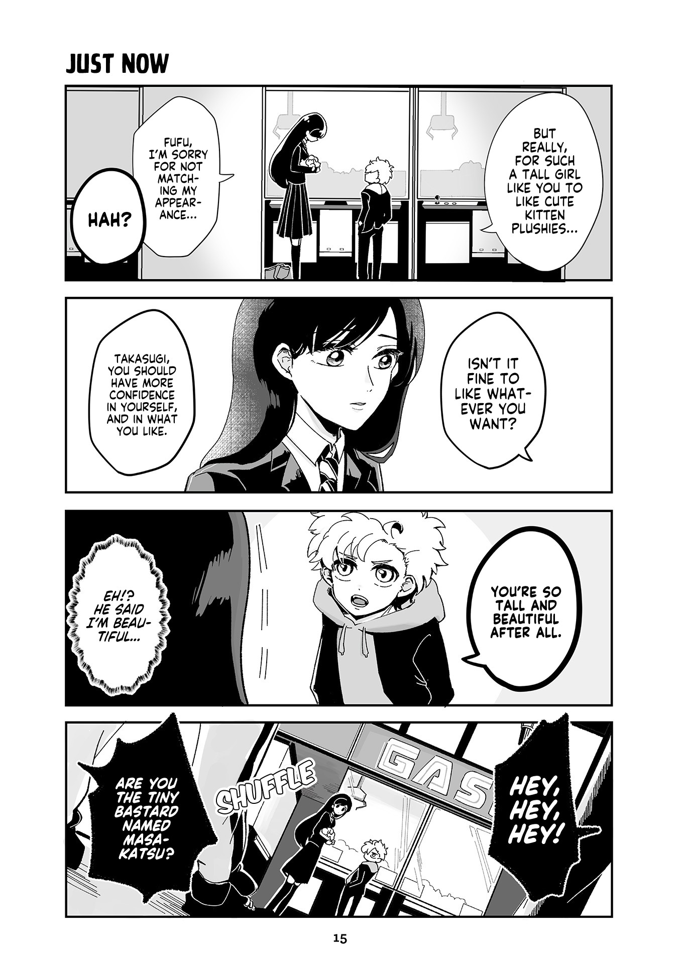Takasugi’s Tiny Delinquent Hero Chapter 12 page 2 - Chapter 12: Just Now