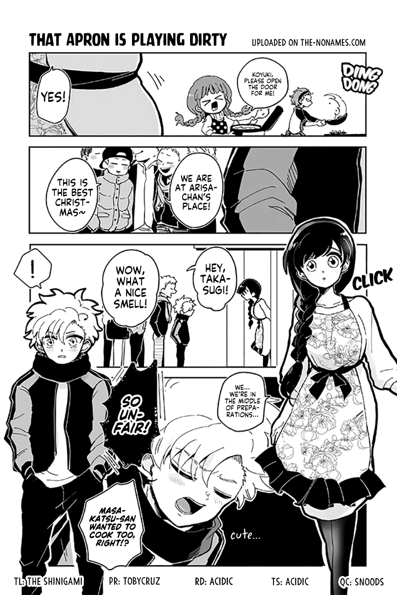 Takasugi’s Tiny Delinquent Hero Chapter 121 page 1 - Chapter 121: That Apron Is Playing Dirty