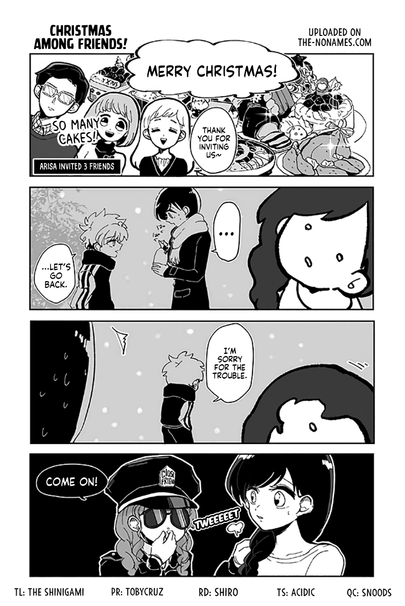 Takasugi’s Tiny Delinquent Hero Chapter 130 page 1 - Chapter 130: Christmas Among Friends!