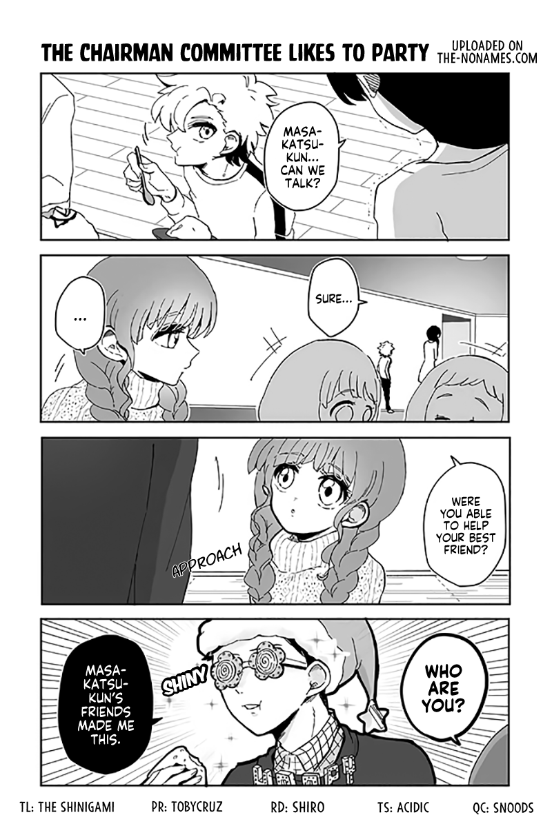 Takasugi’s Tiny Delinquent Hero Chapter 132 page 1 - Chapter 132: The Chairman Committee Likes to Party