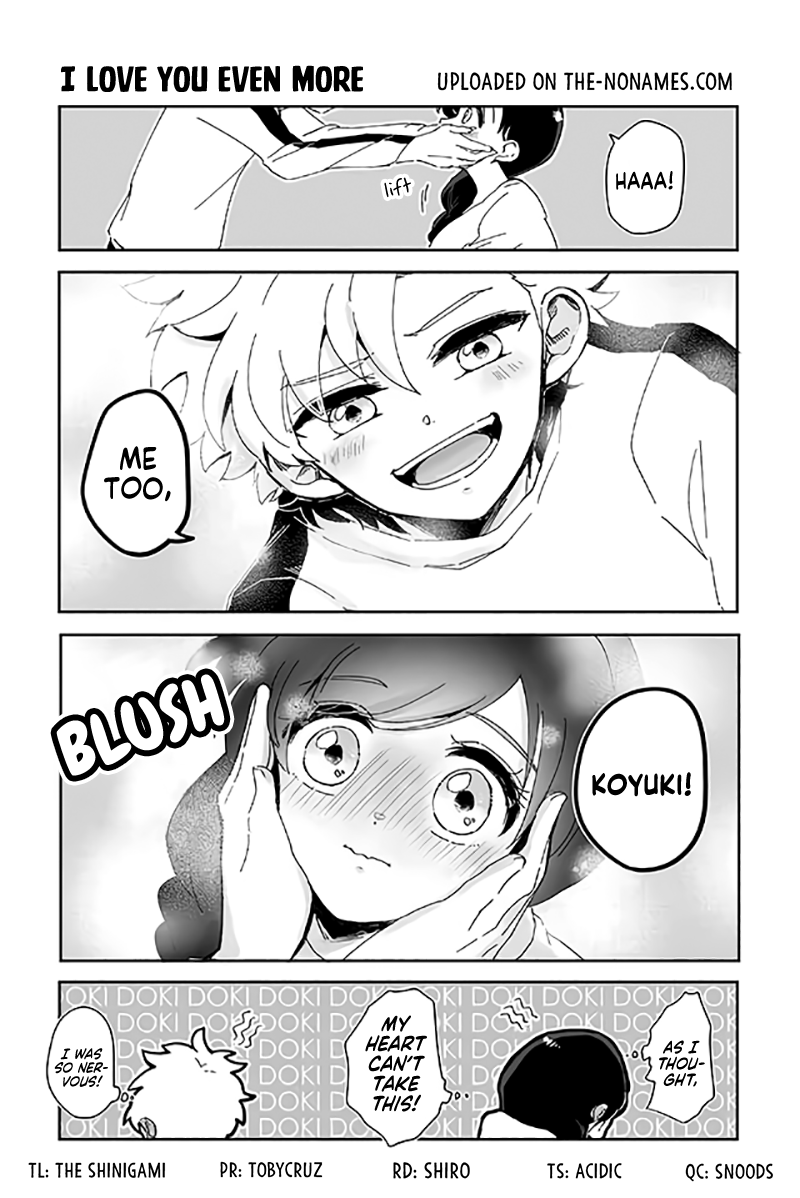 Takasugi’s Tiny Delinquent Hero Chapter 138 page 1 - Chapter 138: I Love You Even More