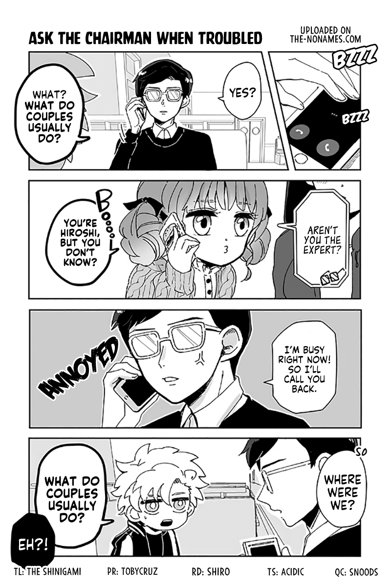 Takasugi’s Tiny Delinquent Hero Chapter 141 page 1 - Chapter 141: Ask the Chairman When Troubled
