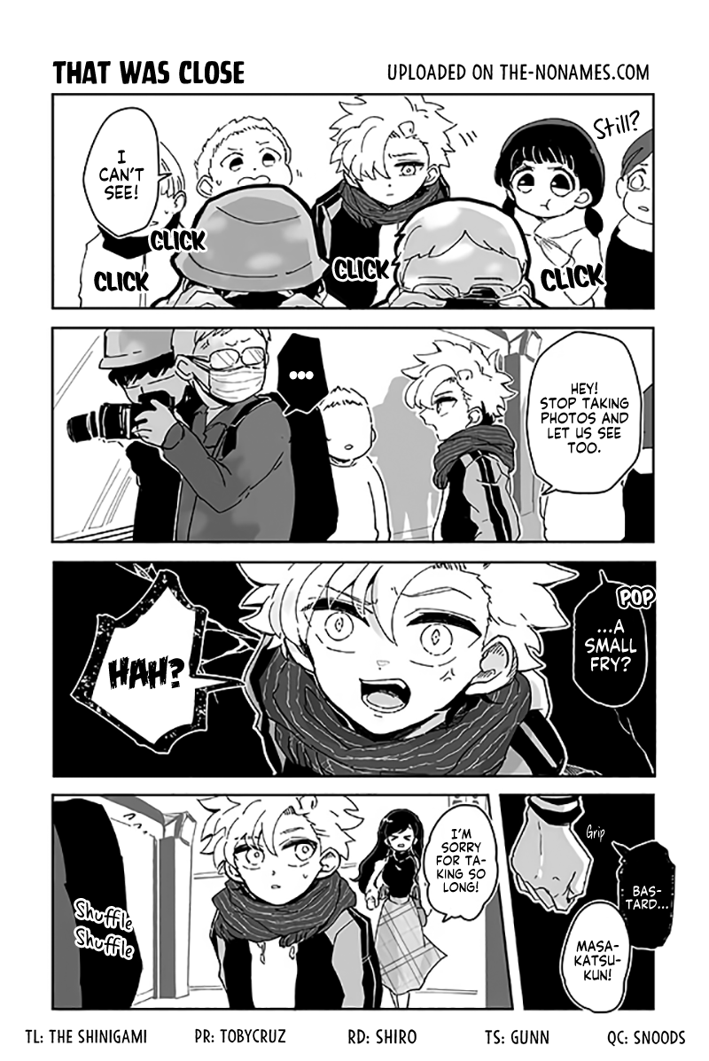 Takasugi’s Tiny Delinquent Hero Chapter 161 page 1 - Chapter 161: That Was Close