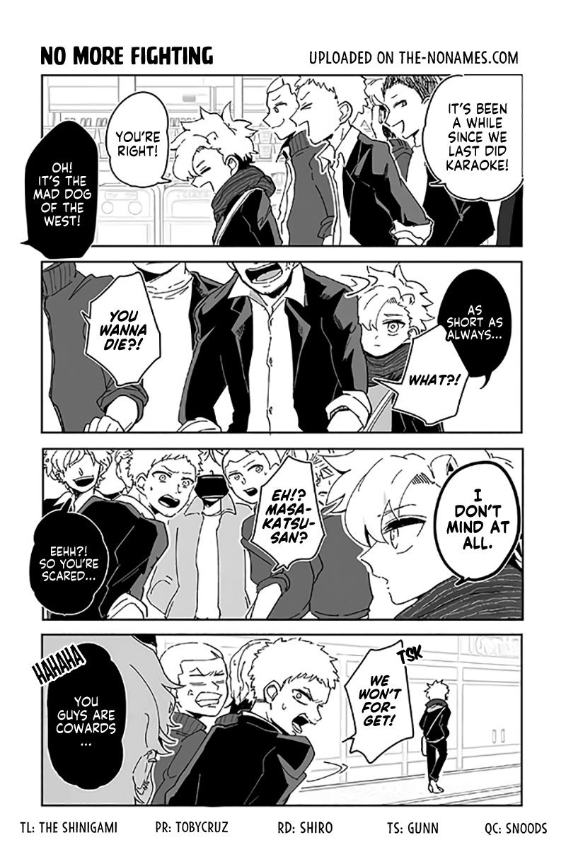 Takasugi’s Tiny Delinquent Hero Chapter 178 page 1 - Chapter 178: No More Fighting