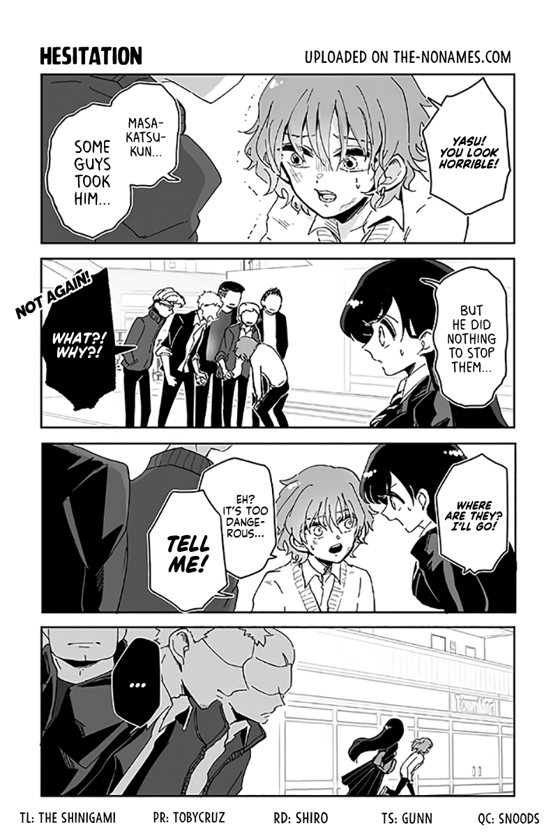 Takasugi’s Tiny Delinquent Hero Chapter 189 page 1 - Chapter 189: Hesitation