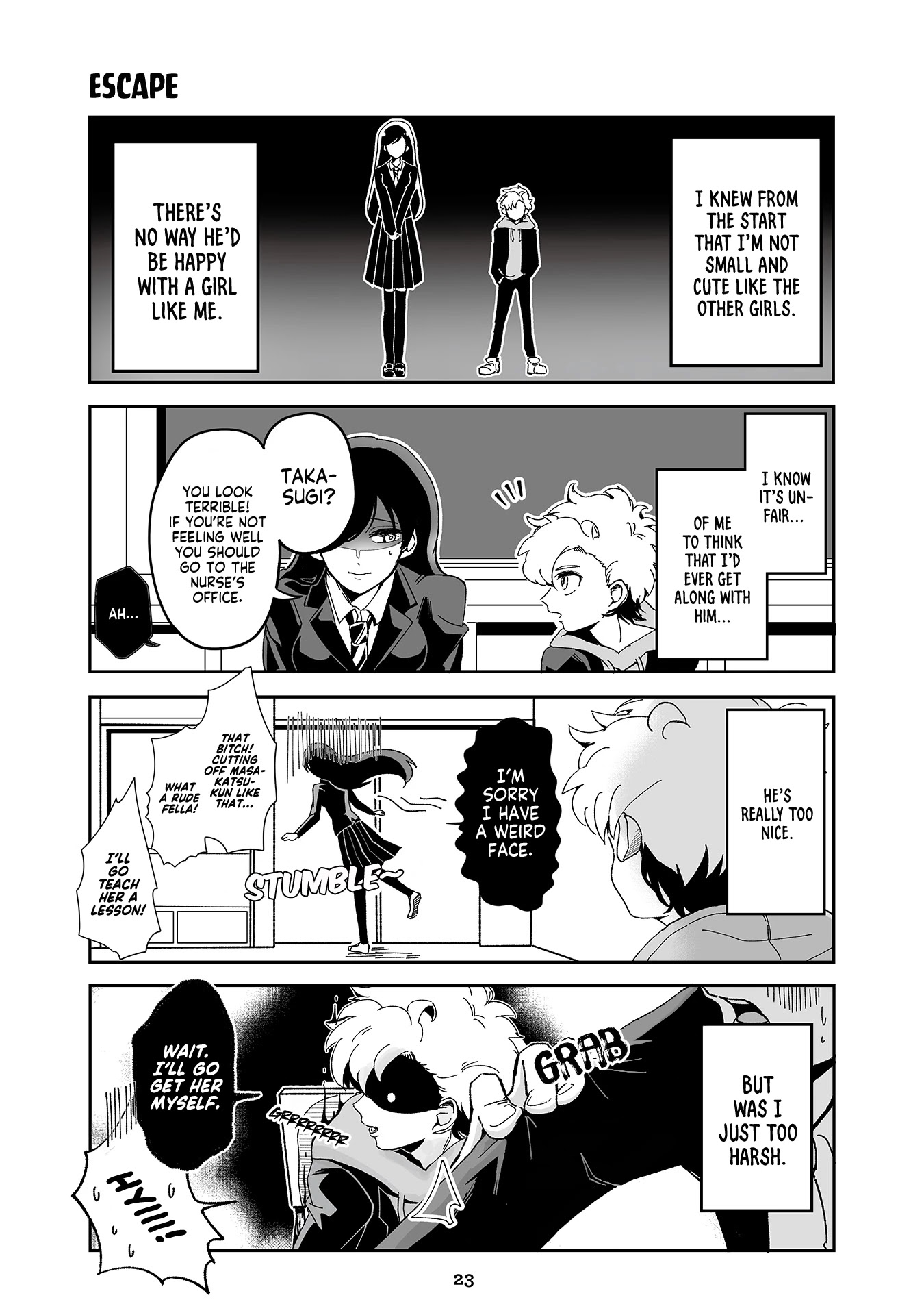 Takasugi’s Tiny Delinquent Hero Chapter 19 page 2 - Chapter 19: Escape