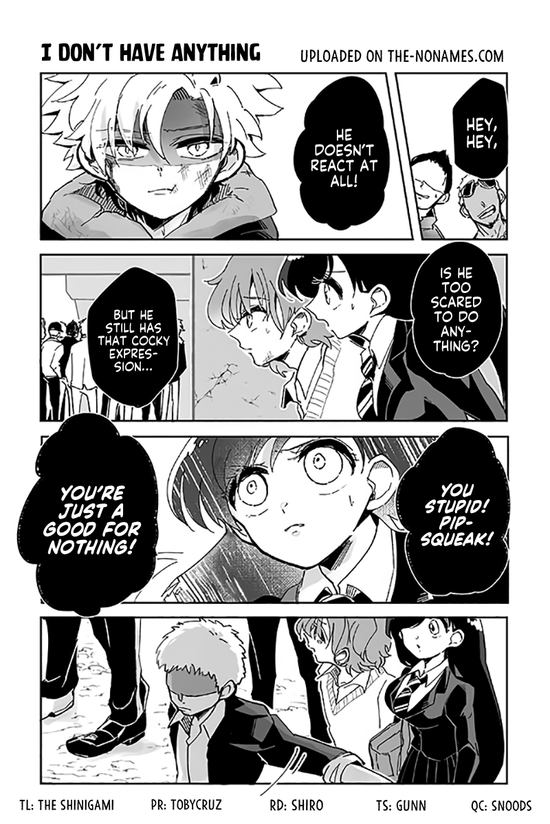 Takasugi’s Tiny Delinquent Hero Chapter 190 page 1 - Chapter 190: I Don’t Have Anything