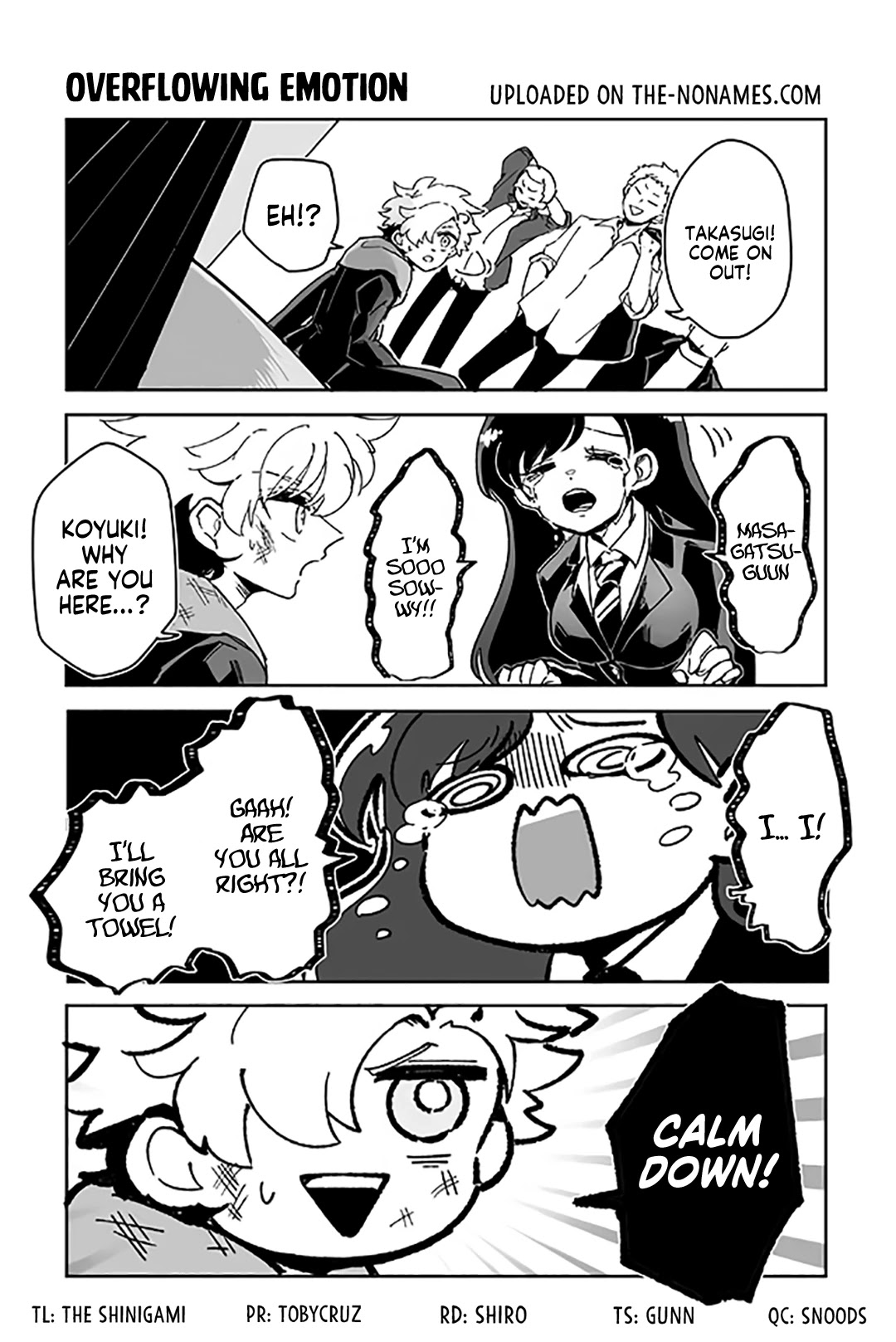 Takasugi’s Tiny Delinquent Hero Chapter 194 page 1 - Chapter 194: Overflowing Emotion