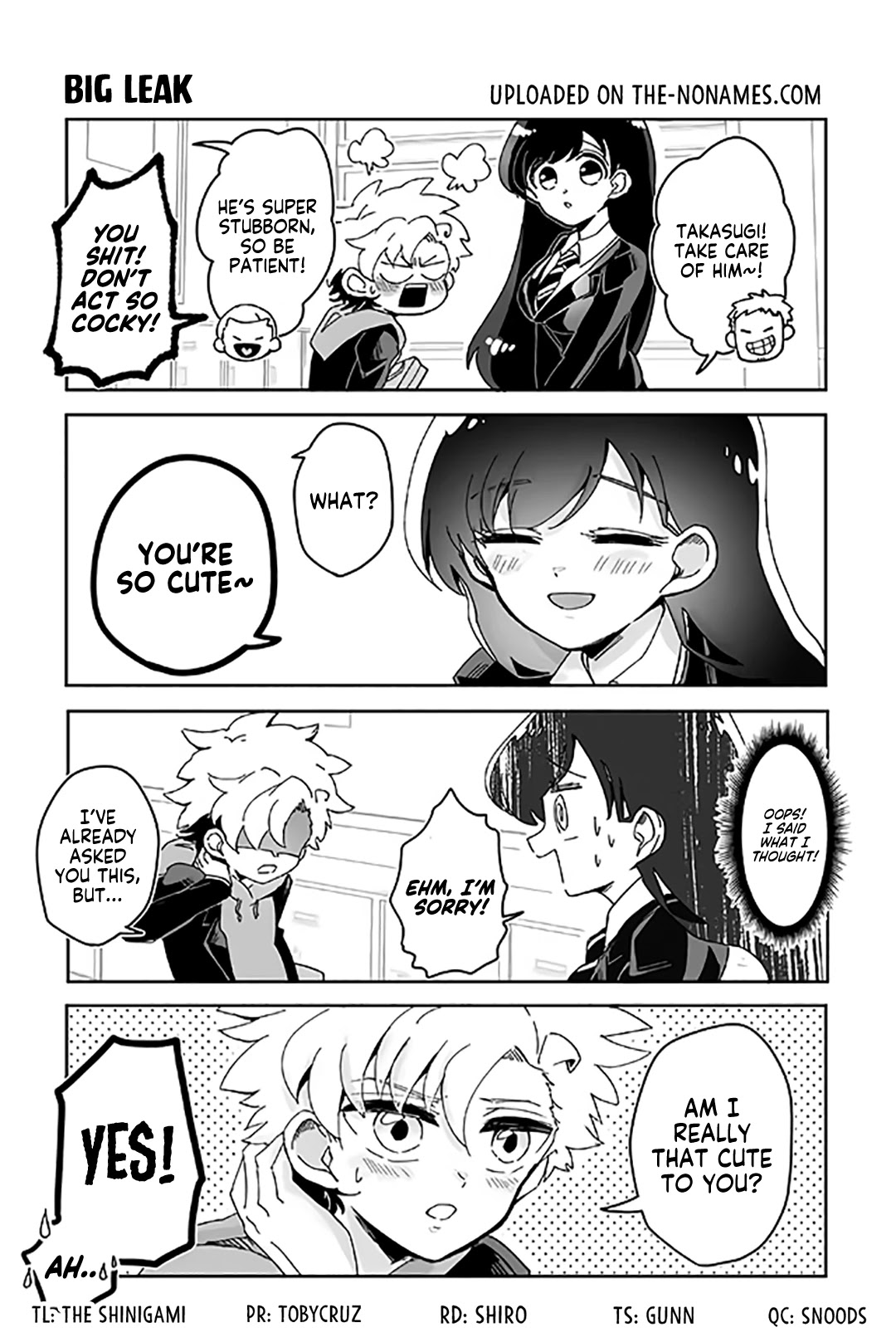 Takasugi’s Tiny Delinquent Hero Chapter 200 page 1 - Chapter 200: Big Leak