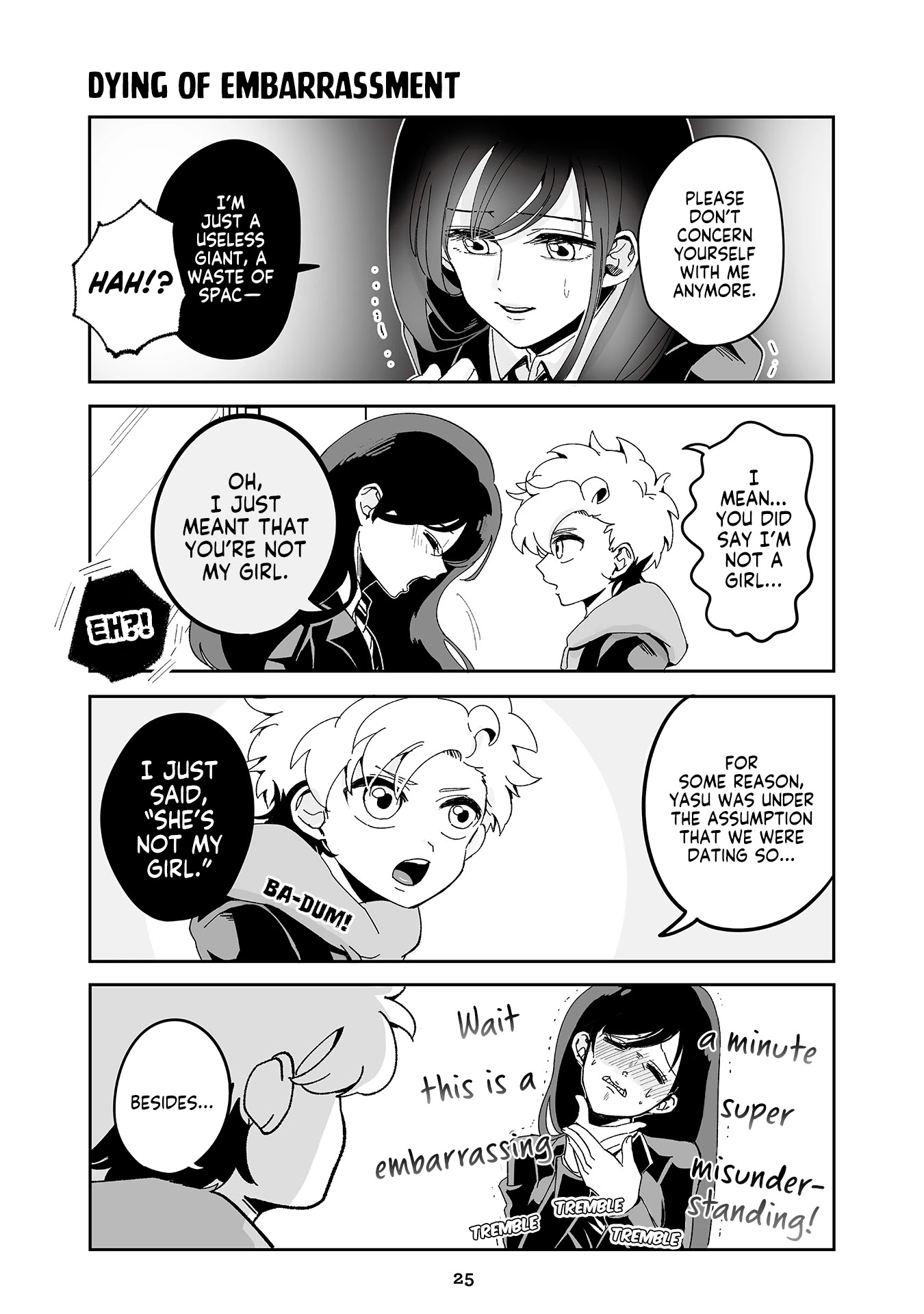 Takasugi’s Tiny Delinquent Hero Chapter 21 page 2 - Chapter 21: Dying of Embarrassment