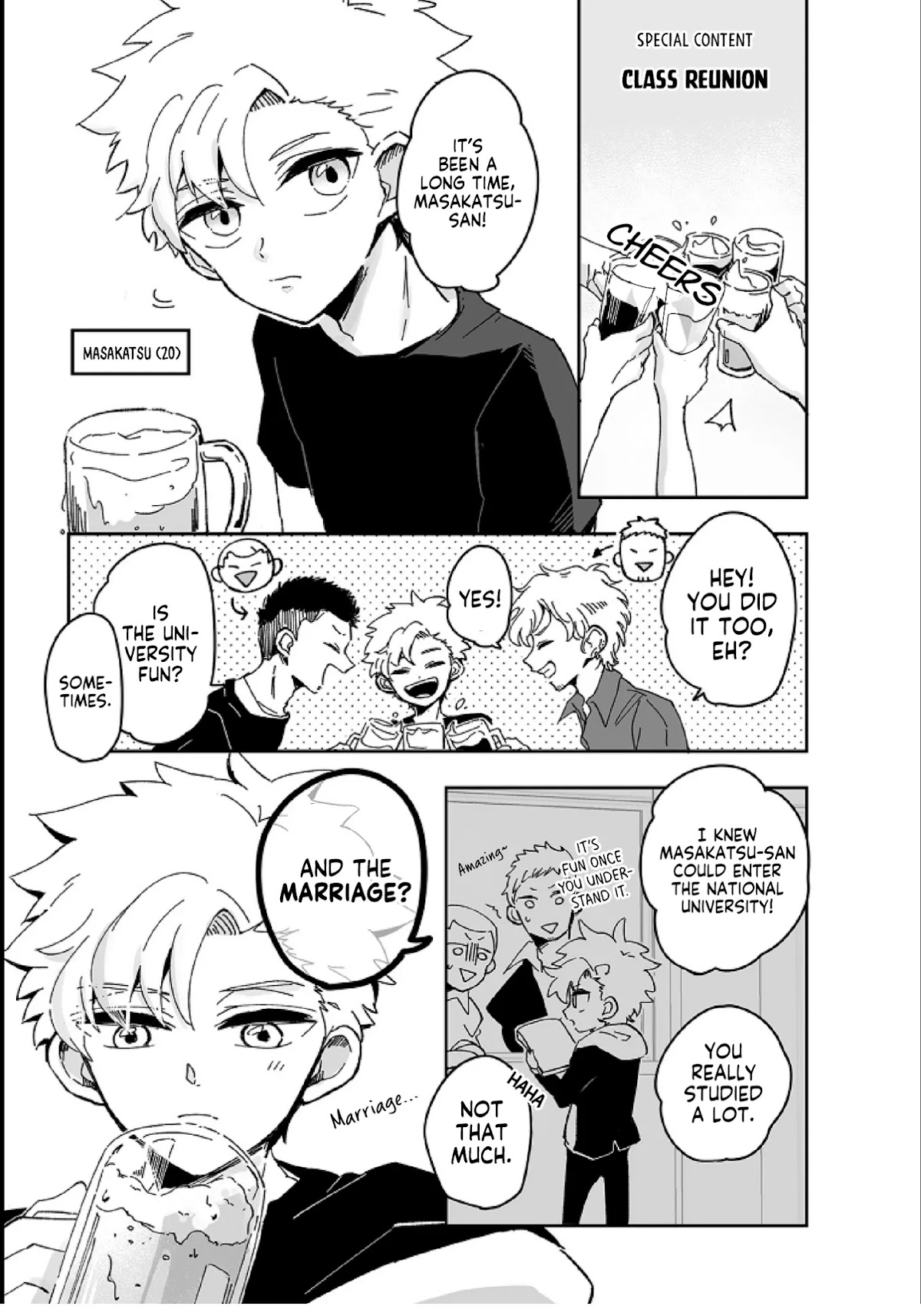 Takasugi’s Tiny Delinquent Hero Chapter 210 page 2 - Chapter 210: Class Reunion