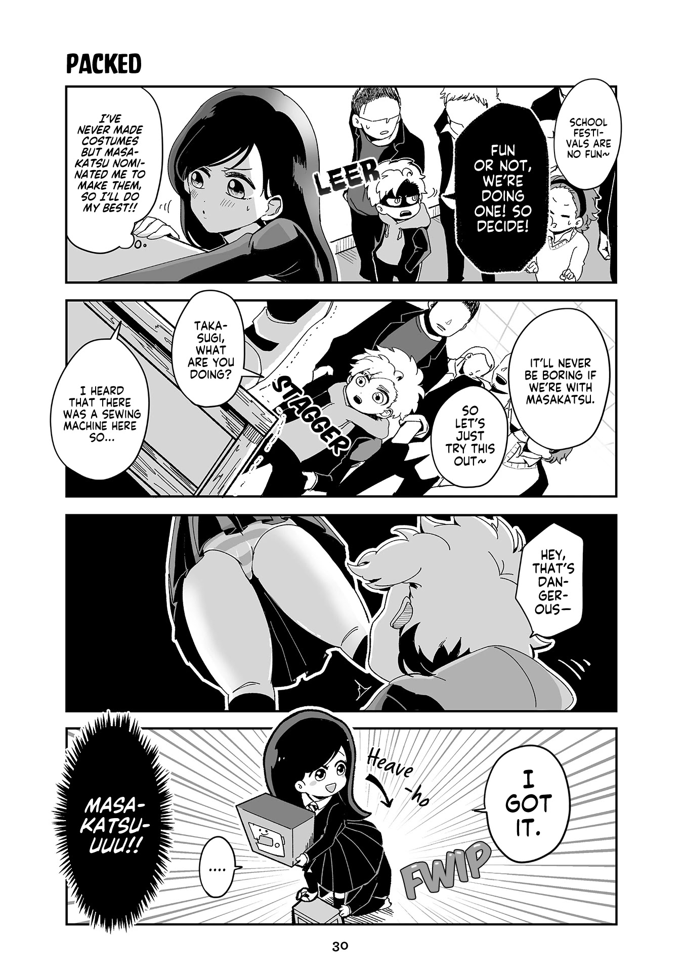 Takasugi’s Tiny Delinquent Hero Chapter 25 page 2 - Chapter 25: Packed